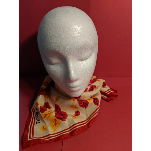 Paoli Accessories - ☀️Gino Paoli 1960's Leaf Pattern Scarf (Italian)